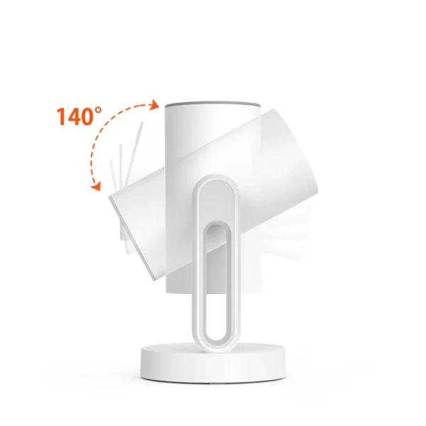 ⁦ETOE Starfish Android TV Projector – 1080P Smart Mini Projector with Netflix & YouTube Access, Wi-Fi, Bluetooth⁩ - الصورة ⁦10⁩