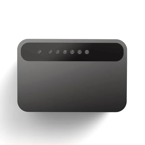 ⁦Projecteur TV Etoe Whale Pro - Android, 1080p, 1500 ANSI, Compatible 4K, mise au point auto, 2 haut-parleurs 10W, Wi-Fi dual, + Cadeau⁩ - الصورة ⁦3⁩