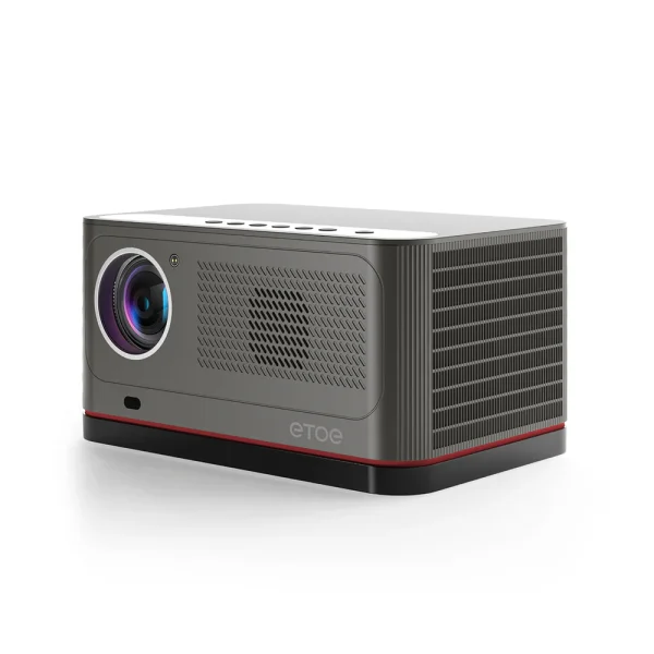 ⁦Projecteur TV Etoe Whale Pro - Android, 1080p, 1500 ANSI, Compatible 4K, mise au point auto, 2 haut-parleurs 10W, Wi-Fi dual, + Cadeau⁩ - الصورة ⁦7⁩